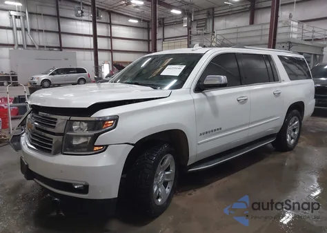 2016 Chevrolet Suburban Ltz from USA, damaged, VIN 1GNSKJKC2GR169529